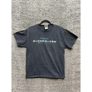 USA One World One Dream 2008 Beijing Olympics Graphic T-Shirt Black Adult Size M